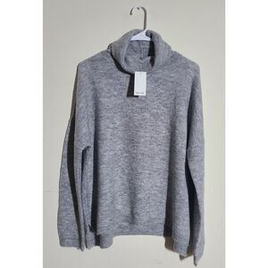 NWT|Splendid Lodge Grey Funnel Neck Sweater, SMALL